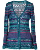 Alberta Ferretti Cardigan - Lyst