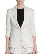 Elizabeth And James Leather James Blazer - Lyst