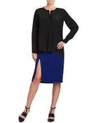 BCBGMAXAZRIA Bridgete Asymmetrical Hem Top - Lyst
