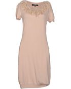 Elisabetta Franchi Short Dress - Lyst