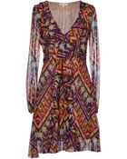 Patrizia Pepe Short Dress - Lyst