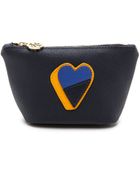 Tory Burch Kerrington Trapeze Cosmetic Case - Tory Navy - Lyst