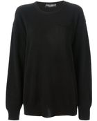 Dolce & Gabbana Oversized Sweater - Lyst