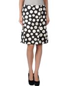 Celine Knee Length Skirt - Lyst