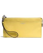 Coach Bleecker Zippy Wallet in Leather - Lyst