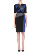 Peter Pilotto Kia Block-coloured Wool Dress - Lyst