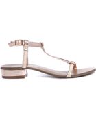 Carvela Kurt Geiger Bounty Tbar Flat Sandals - Lyst