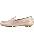 Cole Haan Trillby Metallic Leather Driver - Lyst