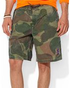 Polo Ralph Lauren Safari Striped Swim Trunks - Lyst
