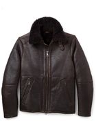 Vince Shearling Jacket - Lyst
