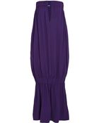 Stella McCartney Brunelle Draped Crepe Dress - Lyst
