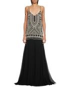 Mara Hoffman Beaded Slip Gown - Lyst