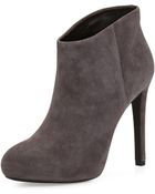 Ash Beluga Suede Platform Bootie - Lyst