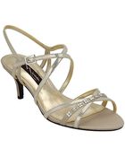 Nina Curran Strappy Leather Sandals - Lyst