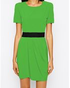Ax Paris 2 In 1 Dress With Band Belt - Lyst