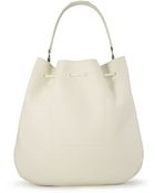 Ralph Lauren Calfskin Drawstring Hobo - Lyst