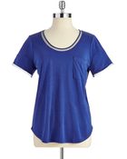 Nydj Pocket Tee - Lyst