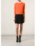 Marc By Marc Jacobs Pleated Mini Skirt - Lyst