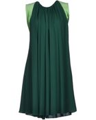 Vionnet Short Dress - Lyst