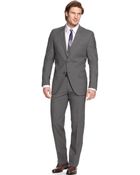 Hugo Boss Hugo Grey Solid Extra-Slim-Fit Suit - Lyst