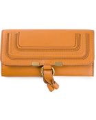 Chloé Marcie Wallet - Lyst