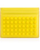 Christian Louboutin Kios Spikes Card Holder - Lyst