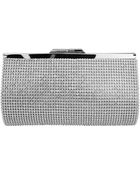 Nina Marjory Embellished Satin Clutch - Lyst