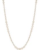 Nadri Faux Pearl and Rhinestone Collar Necklace - Lyst