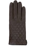 SOIA & KYO Luzzie Coco Leather Gloves - Lyst
