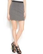 Vince Camuto Two by Reptileembossed Mini Skirt - Lyst