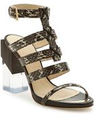 Maiyet Multi Strap Block High Heel Sandal - Lyst