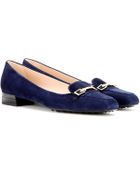 Tod's Suede Pumps - Lyst