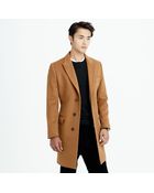 J.Crew Ludlow Peak-Lapel Topcoat In Wool-Cashmere - Lyst