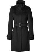 Burberry London Wool-Cashmere Fitted Basingstoke Coat - Lyst