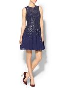 Rebecca Taylor Beaded Dress - Lyst