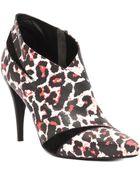 McQ by Alexander McQueen The Lex Leopard Pixel Bootie - Lyst