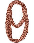 Splendid Naples Stripe Circle Scarf - Lyst