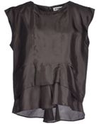 Jil Sander Top - Lyst