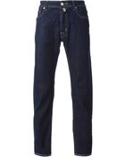 Jacob Cohen Straight Leg Jeans - Lyst
