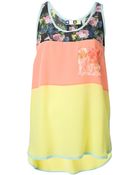 MSGM Printed Vest - Lyst