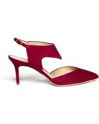 Nicholas Kirkwood Suede Cutout Pumps - Lyst