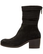 Haider Ackermann Black Suede Zipper Boots - Lyst