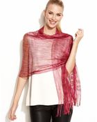 Collection Xiix Space Dyed Lurex Wrap - Lyst