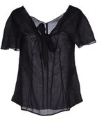 Yves Saint Laurent Rive Gauche Blouse - Lyst