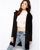 Asos Premium Parka with Mesh Inserts - Lyst