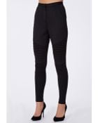 Missguided Scuba Biker Trousers - Lyst