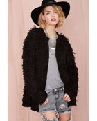 Nasty Gal Tripp Nyc Gorilla Knit Cardigan - Lyst