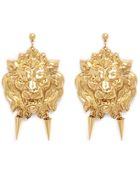 Ela Stone 'Nala' Lion Head Spike Drop Earrings - Lyst