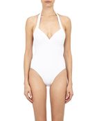 Eres Cassis Halter Swimsuit - Lyst