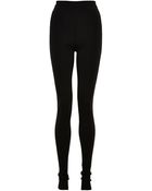 Rick Owens Womens Virgin Wool Leggings - Lyst